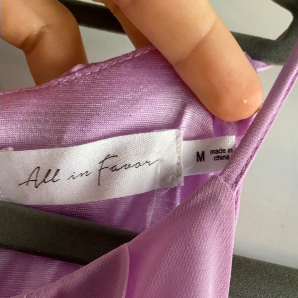 𝅺all In Favor Purple Maxi Dress